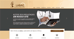 Desktop Screenshot of labac.com.br